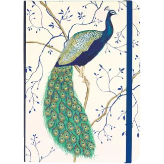 Peter Pauper Press Notitieboek - Compact journal - Peacock - 13x18cm