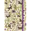 Comello Notitieboek - Compact journal - Amethyst butterflies - 13x18cm