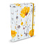Comello Notitieboek - Compact journal - Yellow flowers - 13x18cm