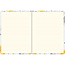 Comello Notitieboek - Compact journal - Yellow flowers - 13x18cm