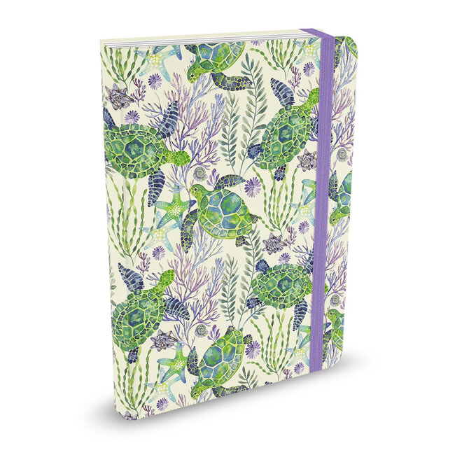 Peter Pauper Press Notitieboek - Mid size journal - Sea turtles - 16x21cm