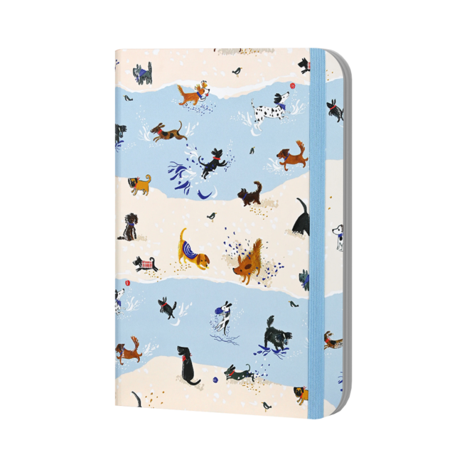 Peter Pauper Press Notitieboek - Mid size journal - Playful pups - 16x21cm