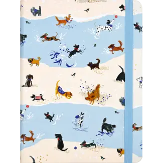 Peter Pauper Press Notitieboek - Mid size journal - Playful pups - 16x21cm