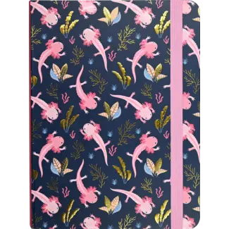 Peter Pauper Press Notitieboek - Mid size journal - Axolotls - 16x21cm
