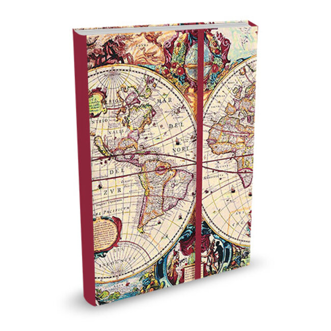 Peter Pauper Press Notitieboek - Magnetic journal - Old world - 16x21cm