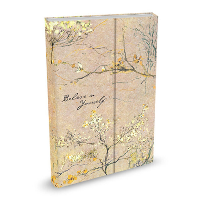 Peter Pauper Press Notitieboek - Magnetic journal - Believe in yourself - 16x21cm