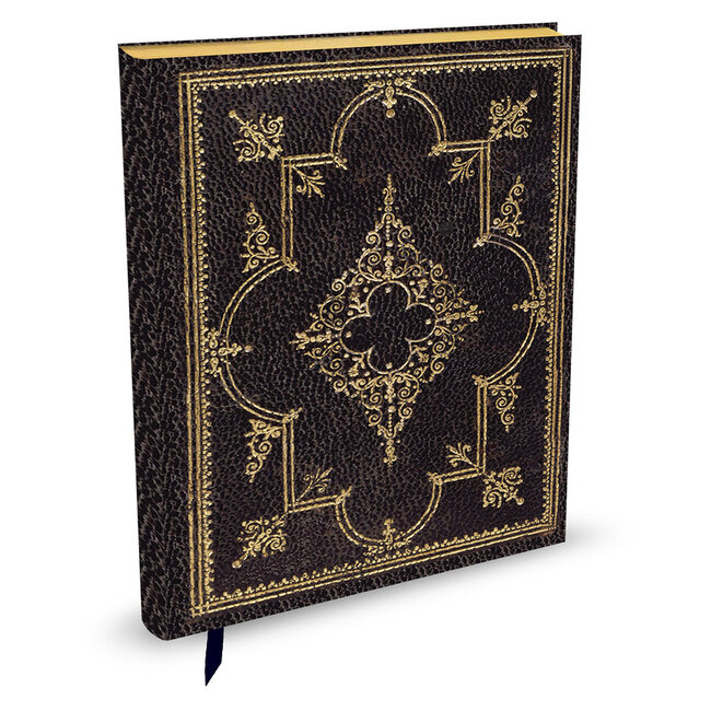 Peter Pauper Press Notitieboek - Bookbound journal - Obsidian - 16x21cm