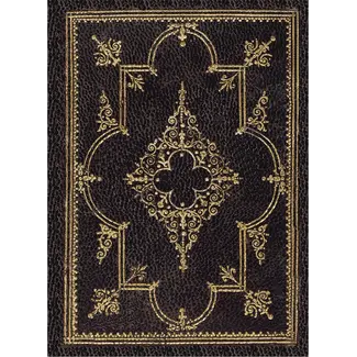 Peter Pauper Press Notitieboek - Bookbound journal - Obsidian - 16x21cm
