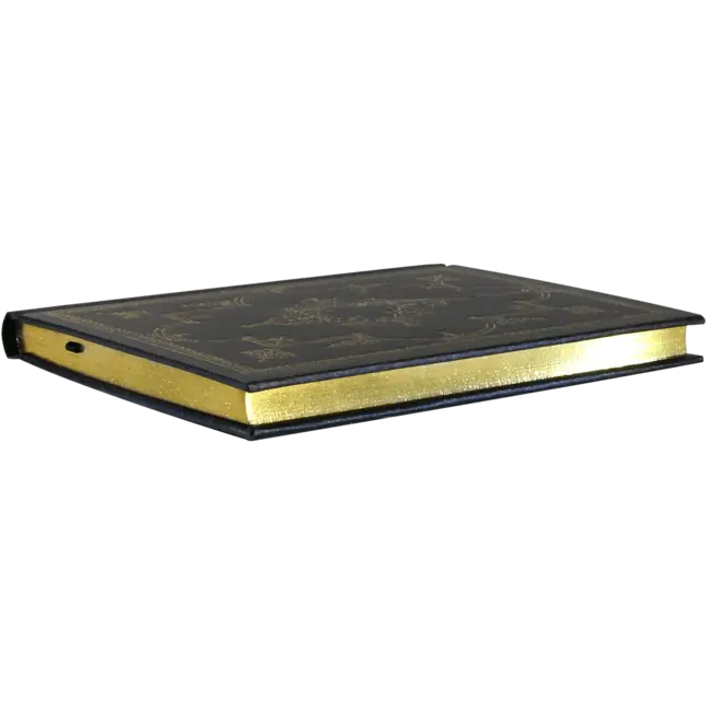 Peter Pauper Press Notitieboek - Bookbound journal - Obsidian - 16x21cm