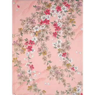 Peter Pauper Press Notitieboek - Bookbound journal - Cherry blossoms - 16x21cm
