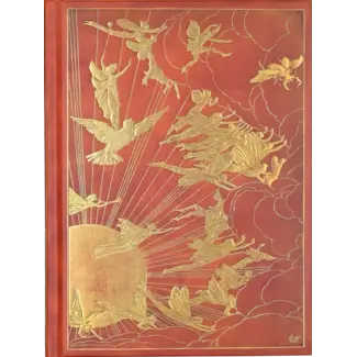 Peter Pauper Press Notitieboek - Bookbound journal - Orange fairy - Gilded tree - 16x21cm