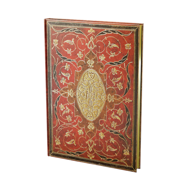 Peter Pauper Press Notitieboek - Oversize journal - Bordeaux - 18x23cm