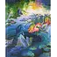 Peter Pauper Press Notitieboek - Oversize journal - Hummingbird garden - 18x23cm