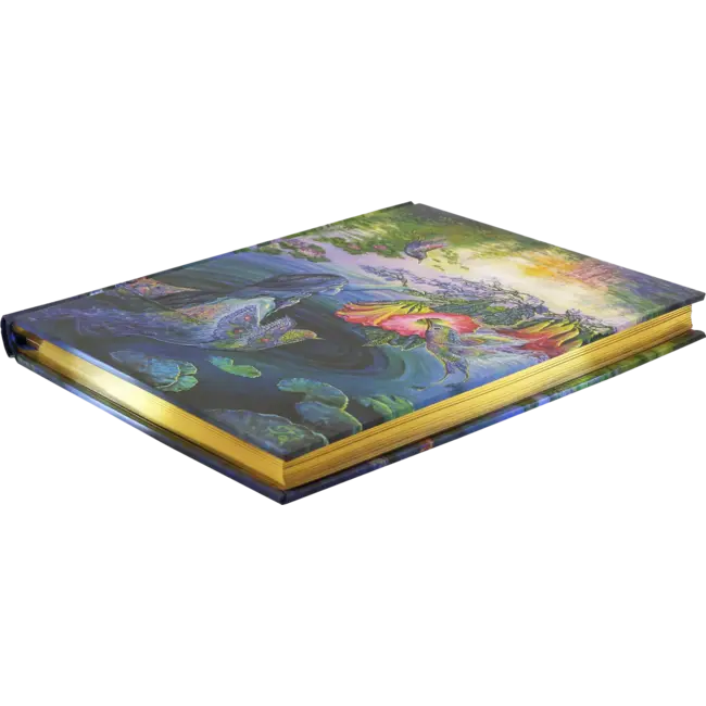 Peter Pauper Press Notitieboek - Oversize journal - Hummingbird garden - 18x23cm