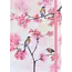 Peter Pauper Press Notitieboek - Compact journal - Blossoms in spring - 13x18cm