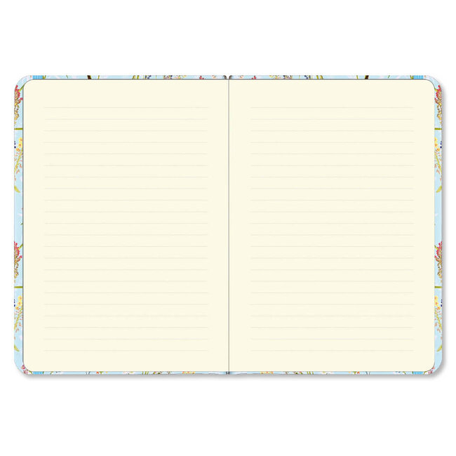Peter Pauper Press Notitieboek - Compact journal - Blooms & butterflies - 13x18cm