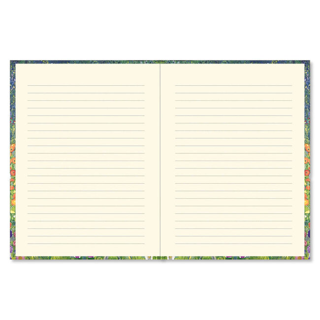 Peter Pauper Press Notitieboek - Bookbound journal - Cottage garden - 16x21cm