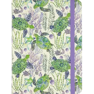 Peter Pauper Press Notitieboek - Mid size journal - Sea turtles - 16x21cm