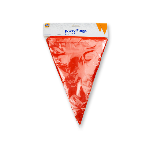 Paperdreams Vlaggenlijn - Oranje - 30m