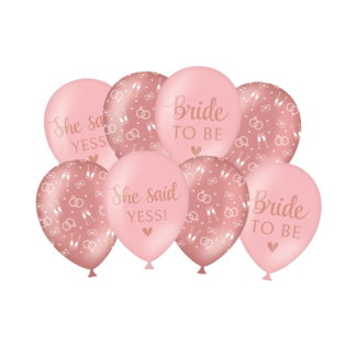 Paperdreams Ballonnen - Bride to be - 8st.
