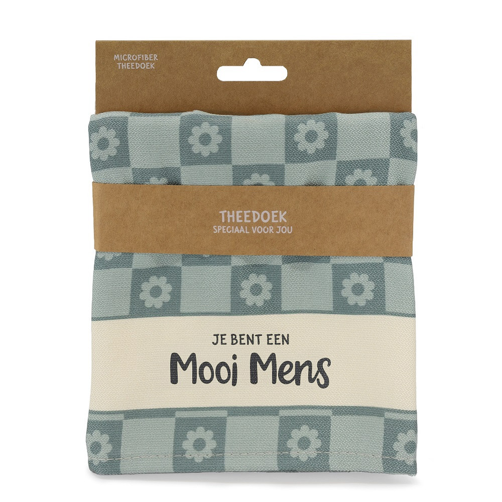 Theedoek - Speciaal voor jou - Mooi mens