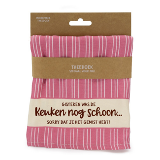Miko Theedoek - Speciaal voor jou - Keuken nog schoon