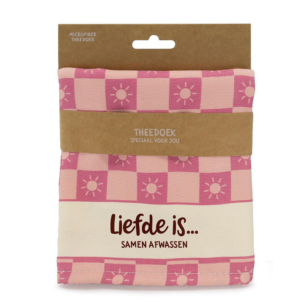Theedoek - Speciaal voor jou - Liefde is