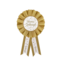 Paperdreams Rozet - Geslaagd - Goud, wit