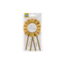 Paperdreams Rozet - Geslaagd - Goud, wit