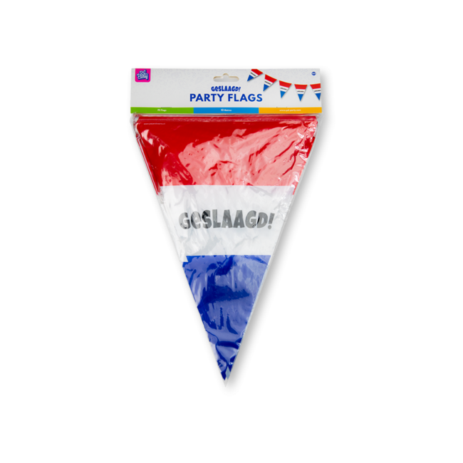 Paperdreams Vlaggenlijn - Geslaagd - Rood, wit, blauw