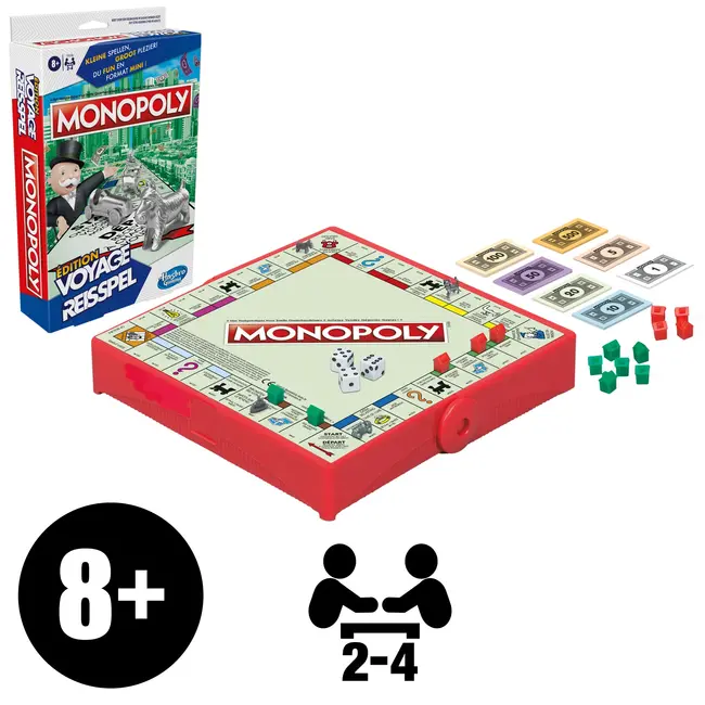 Monopoly - Reisspel - 8+