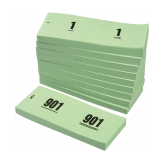 Twisk Nummersets - 1 t/m 1000 - In doosje - Groen