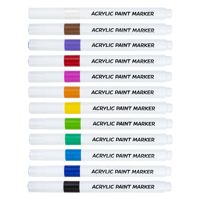 Centrum Stiften - Markers - Acrylverf - 12st.