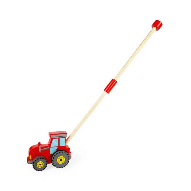 BigJigs Duwstok - Tractor