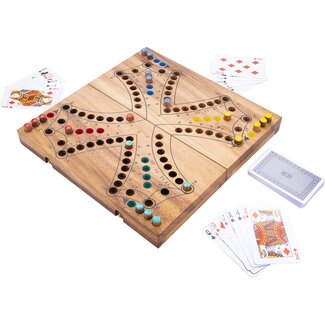 Engelhart Toc - Keezen - Bordspel - 4 spelers - Hout