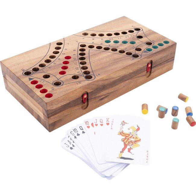 Engelhart Toc - Keezen - Bordspel - 4 spelers - Hout