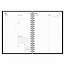 Comello Agenda - 2027 - Thuiswerkagenda - Zwart - Groot - 17x24cm