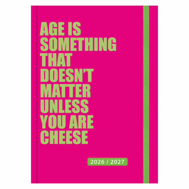 Comello Week agenda - 2027 - 17 maanden - 14,8x21cm - Magenta