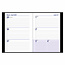Comello Week agenda - 2027 - 17 maanden - 14,8x21cm - Zwart
