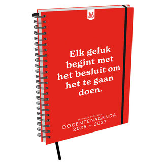 Comello Agenda - 2027 - Docentenagenda - 365 dagen - A5 - 14,8x21cm