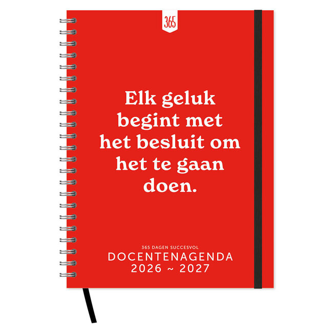 Comello Agenda - 2027 - Docentenagenda - 365 dagen - A5 - 14,8x21cm