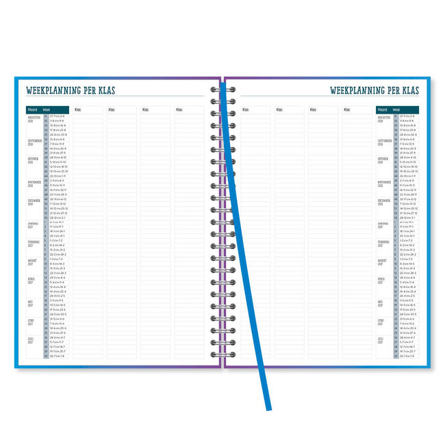 Comello Agenda - 2027 - Docentenagenda - Taalvoutjes - A5 - 14,8x21cm