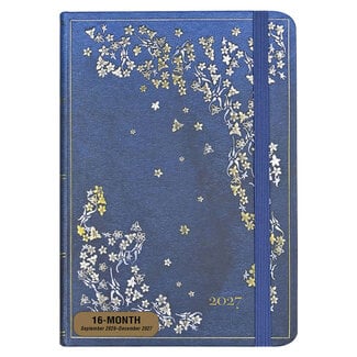 Comello Agenda - 2027 - Compact - 16 maanden - Vergulde tak - 12,7x17,8cm