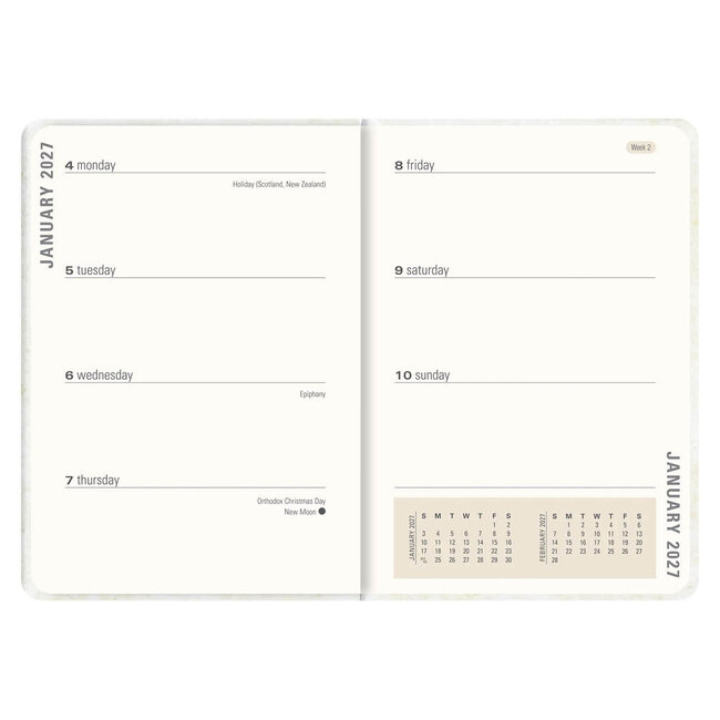 Comello Agenda - 2027 - Compact - 16 maanden - Winnie the Pooh - 12,7x17,8cm