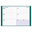 Comello Week agenda - 2027 - 17 maanden - 14,8x21cm - Groen