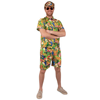 PartyXplosion Zwembroek - Hawaii - Oranje - L/XL
