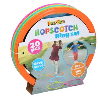 Edugro Sport & spel ringen - 10 ringen & 10 verbindingsstukken