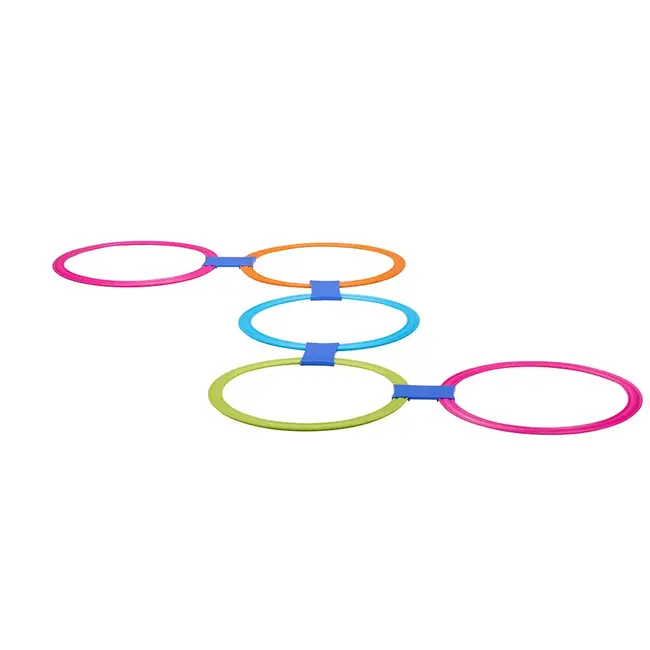 Edugro Sport & spel ringen - 10 ringen & 10 verbindingsstukken
