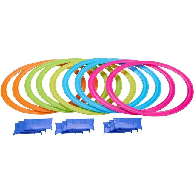 Edugro Sport & spel ringen - 10 ringen & 10 verbindingsstukken