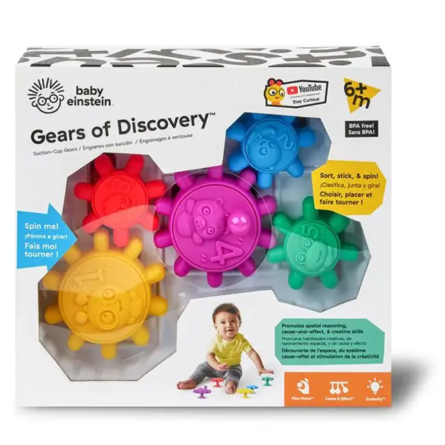 Baby Einstein Zuignap speeltje - Tandwielen